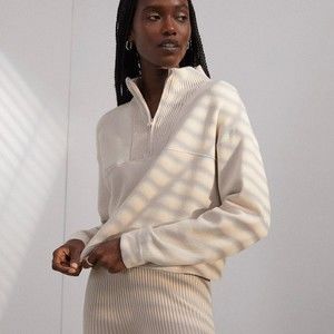 Lunya Silk Zip Sweater